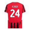 Camisola AC Milan Kjaer 24 Homen Equipamento 1ª 24/25